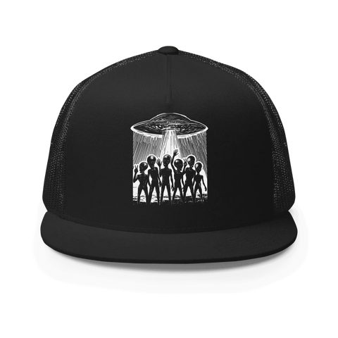 COSMIC SALUTATIONS | Trucker Cap | Black 