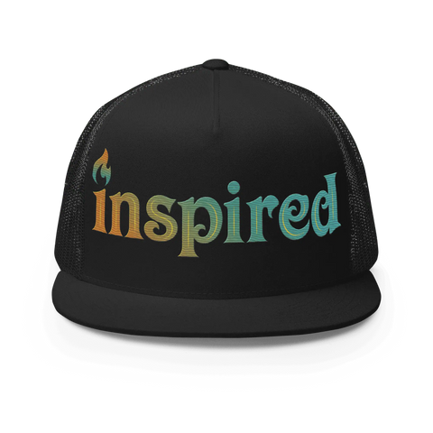 INSPIRED | Trucker Cap | Black