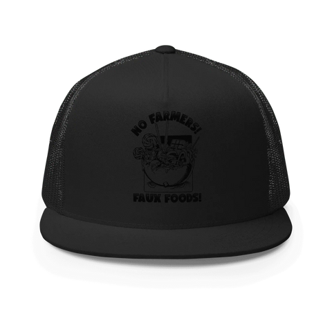 FAUX FOODS! | Trucker Hat | Black