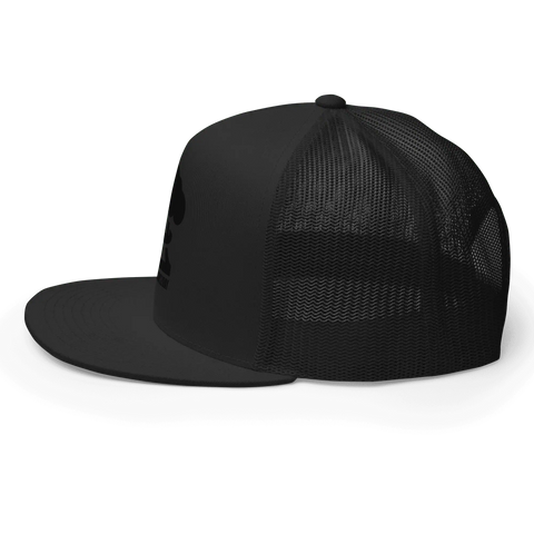 NO BOOMS | Trucker Hat | Black