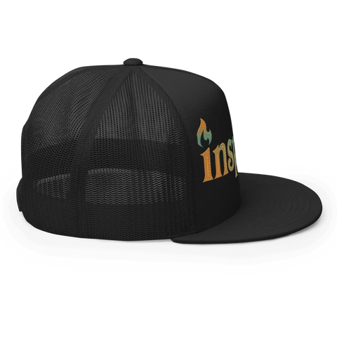 INSPIRED | Trucker Cap | Black
