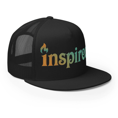 INSPIRED | Trucker Cap | Black