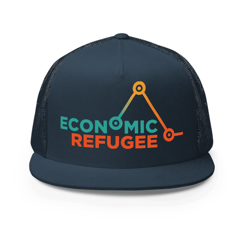 Economic Refugee | Trucker Cap | Navy