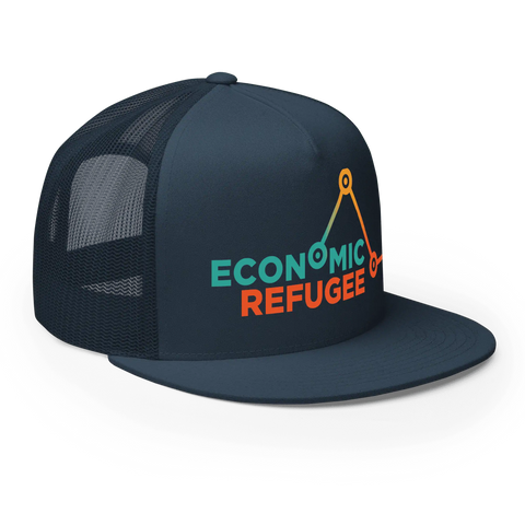 Economic Refugee | Trucker Cap | Navy