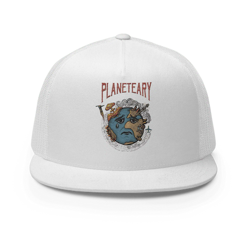 PLANETEARY | Trucker Cap  | White