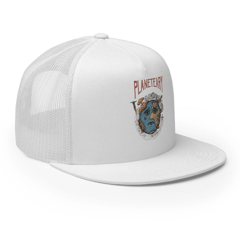 PLANETEARY | Trucker Cap  | White