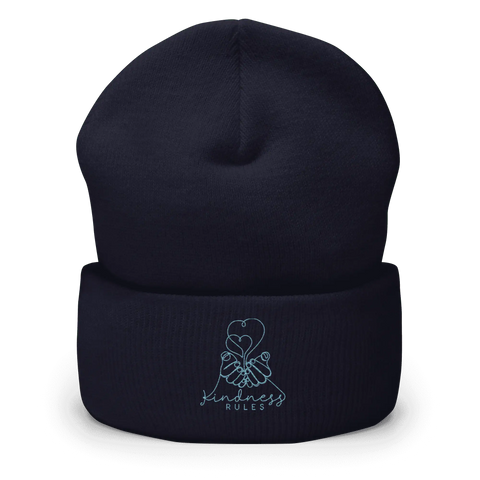 KINDNESS RULES | Beanie | Navy
