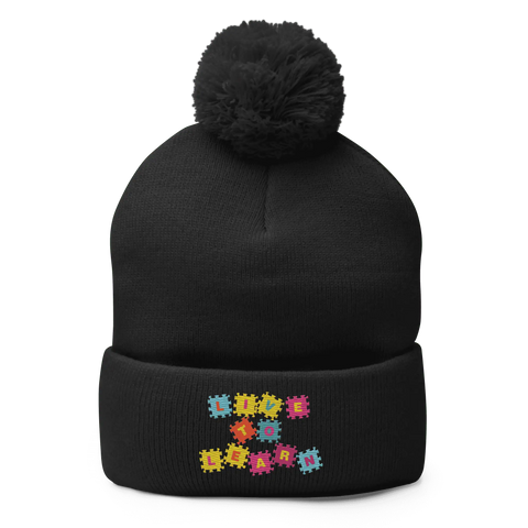 LIVE TO LEARN | Beanie | Black