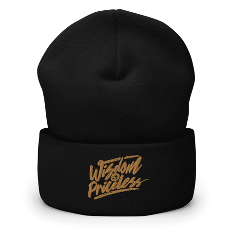 WISDOM IS | Beanie| Black