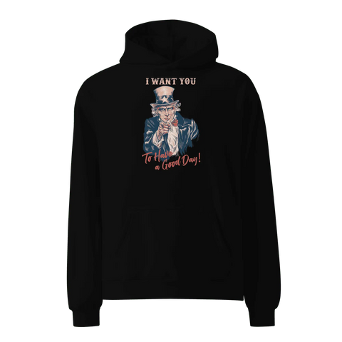 I WANT YOU! | Biggie Hoodie | Black