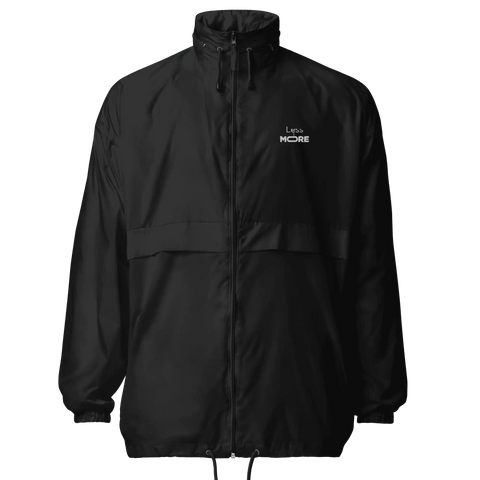 LESS IS MORE | Windbreaker | Black