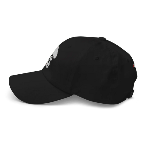 NO BOOMS | dad hat | Black