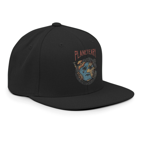 PLANETEARY | Snapback Hat | Black