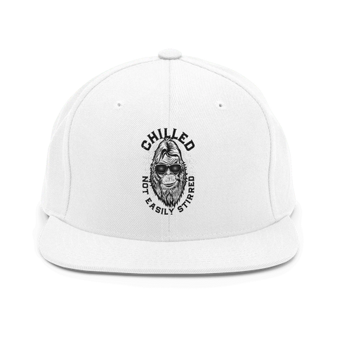 CHILLED | Snapback Cap | White