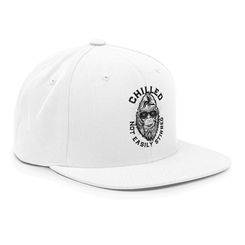 CHILLED | Snapback Cap | White