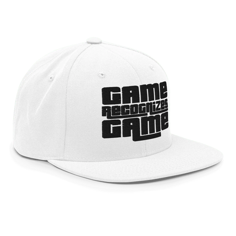 GAME RECOGNIZES GAME | Snapback |  White