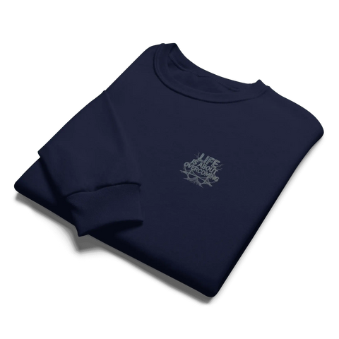 OVERCOMING | Embroidered Crew Neck