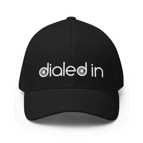 DIALED IN | Closed-Back Cap | Black