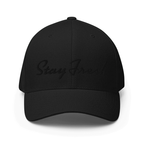 STAY FRESH | Closed-Back Cap | Black