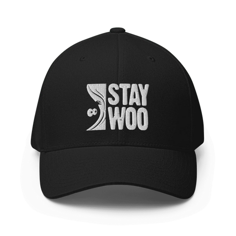 STAY WOO | Closed-Back Cap | Black