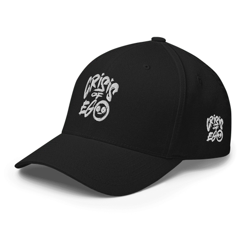 CRISIS OF EGO | Closed-Back Cap | Black