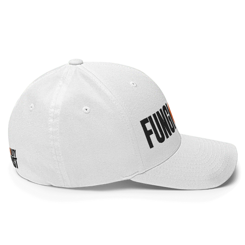 FUNGIBILITY | Closed-Back Cap | White