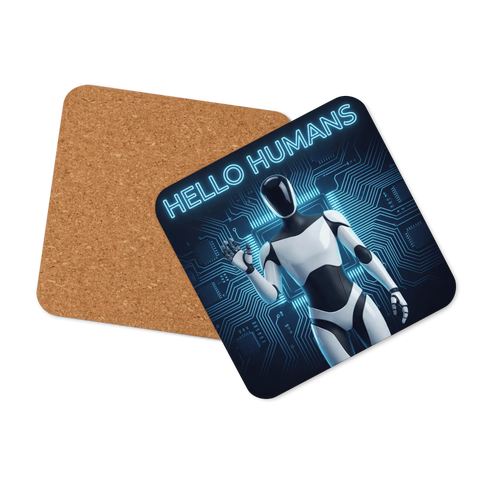 HELLO HUMANS | Limited Edition Delux Coaster
