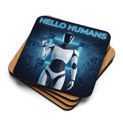 HELLO HUMANS | Limited Edition Delux Coaster