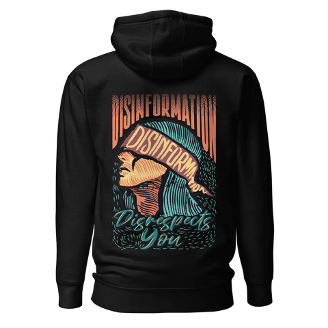 DISSED | Dual Print Hoodie | Black 