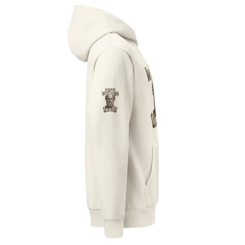 PURSUE WISDOM | Garment-dyed Hoodie
