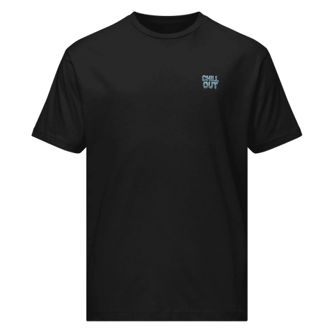 CHILL OUT | Embroidered Jersey Tee