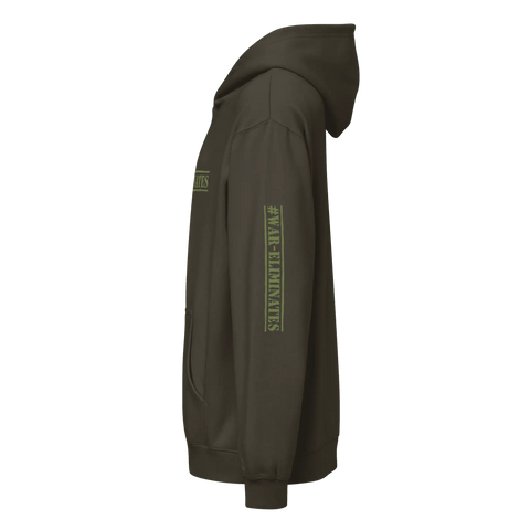#WAR-ELIMINATES | Hoodie | Grey