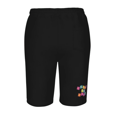 LIVE TO LEARN | Fleece Shorts | Black