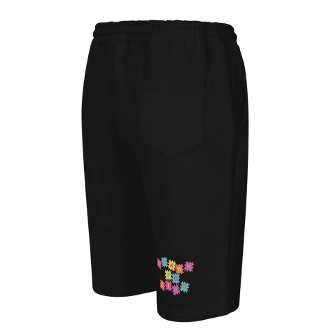 LIVE TO LEARN | Fleece Shorts | Black