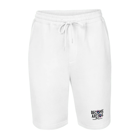 BECOME ARTIOS | Fleece Shorts | White