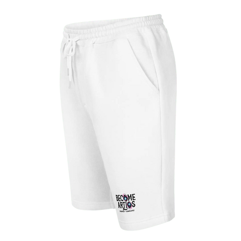 BECOME ARTIOS | Fleece Shorts | White