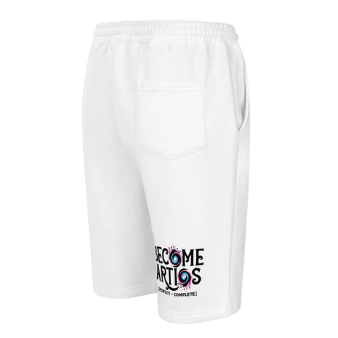 BECOME ARTIOS | Fleece Shorts | White