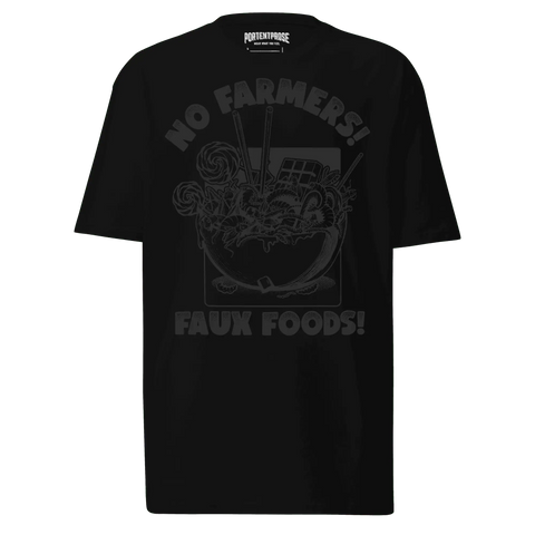FAUX FOODS! | Tee | Black