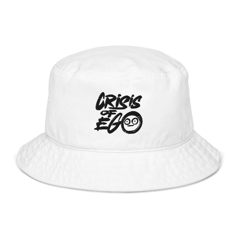 CRISIS OF EGO | Bucket Hat | White