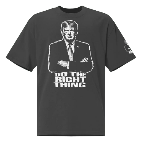DO THE RIGHT THING | Tee | Faded Black