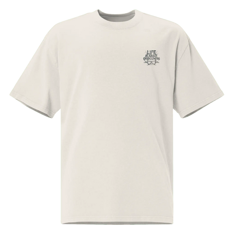 OVERCOMING | Embroidered Biggie Tee