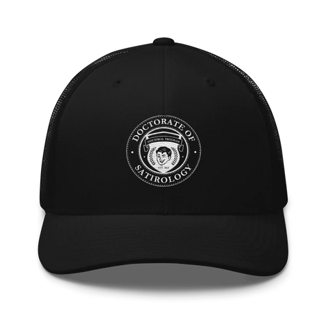 DOCTORATE OF | Trucker Hat | Black