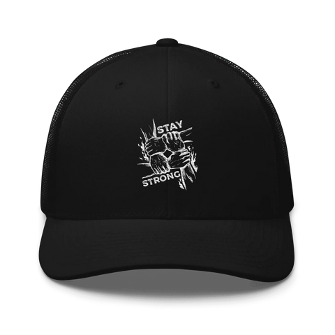 STAY STRONG | Trucker Hat | Black