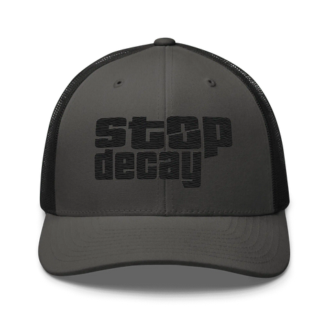 URBAN DECAY | Retro Trucker Hat | Charcoal Black