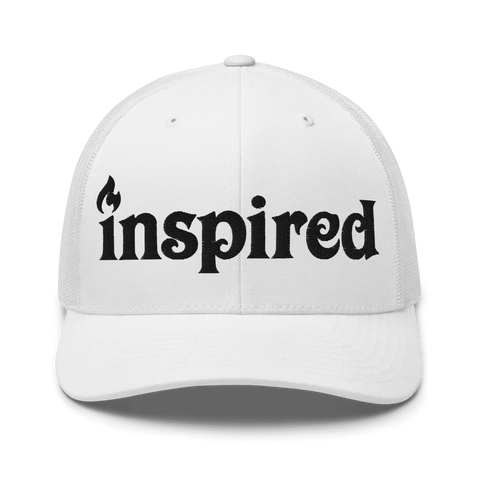 INSPIRED | Trucker Hat | White