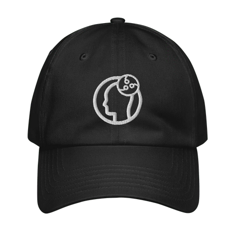 STAY BRILLIANT | Under Armour dad hat | Black