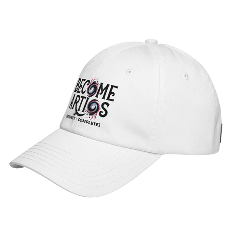 BECOME ARTIOS | dad hat | White