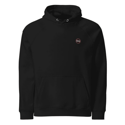 NO FOOLS | Embroidered Raglan Hoodie