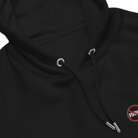 NO FOOLS | Embroidered Raglan Hoodie