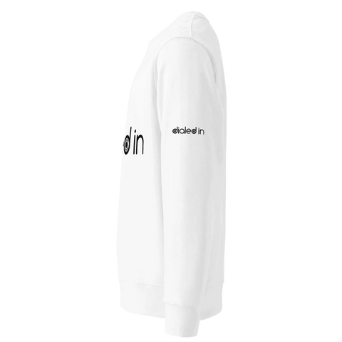 DIALED IN | Sweatshirt | White